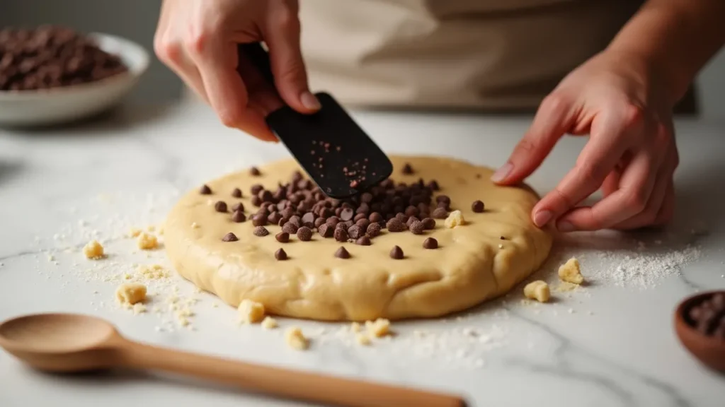 Adding Chocolate Chips