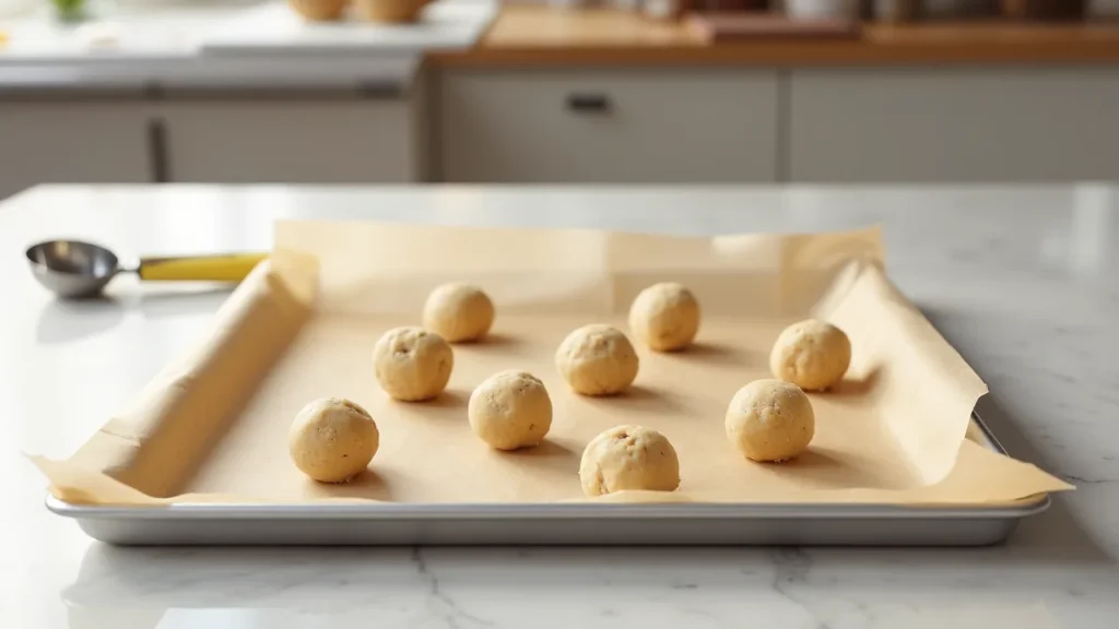 Portioning the Dough