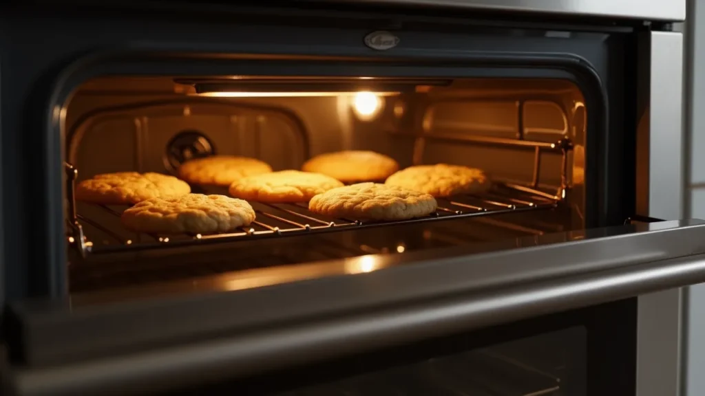 Baking Cookies in Oven