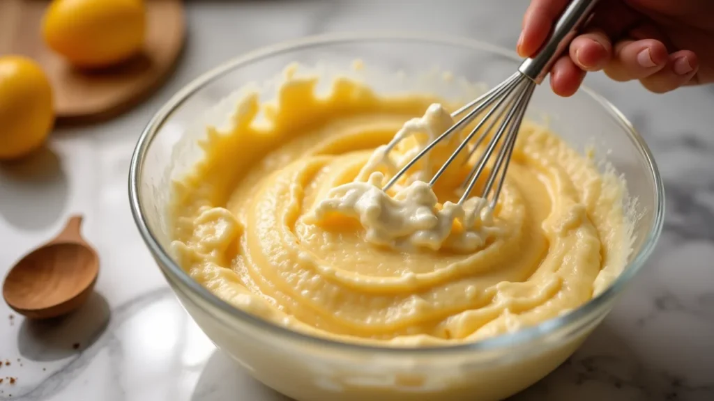 Mash Bananas and Mix Wet Ingredients