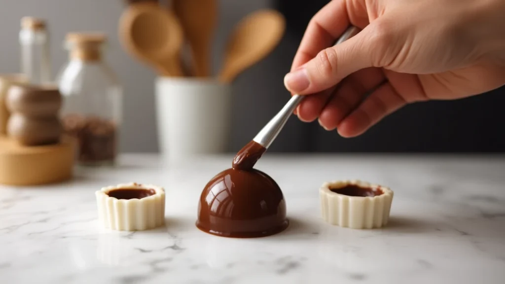 Coating the Silicone Molds