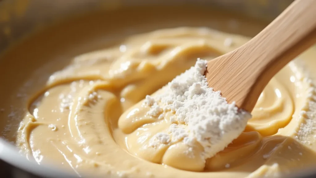 Combine with dry ingredients