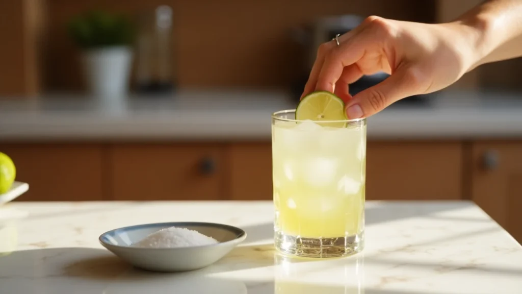 Preparing the Glass Rim