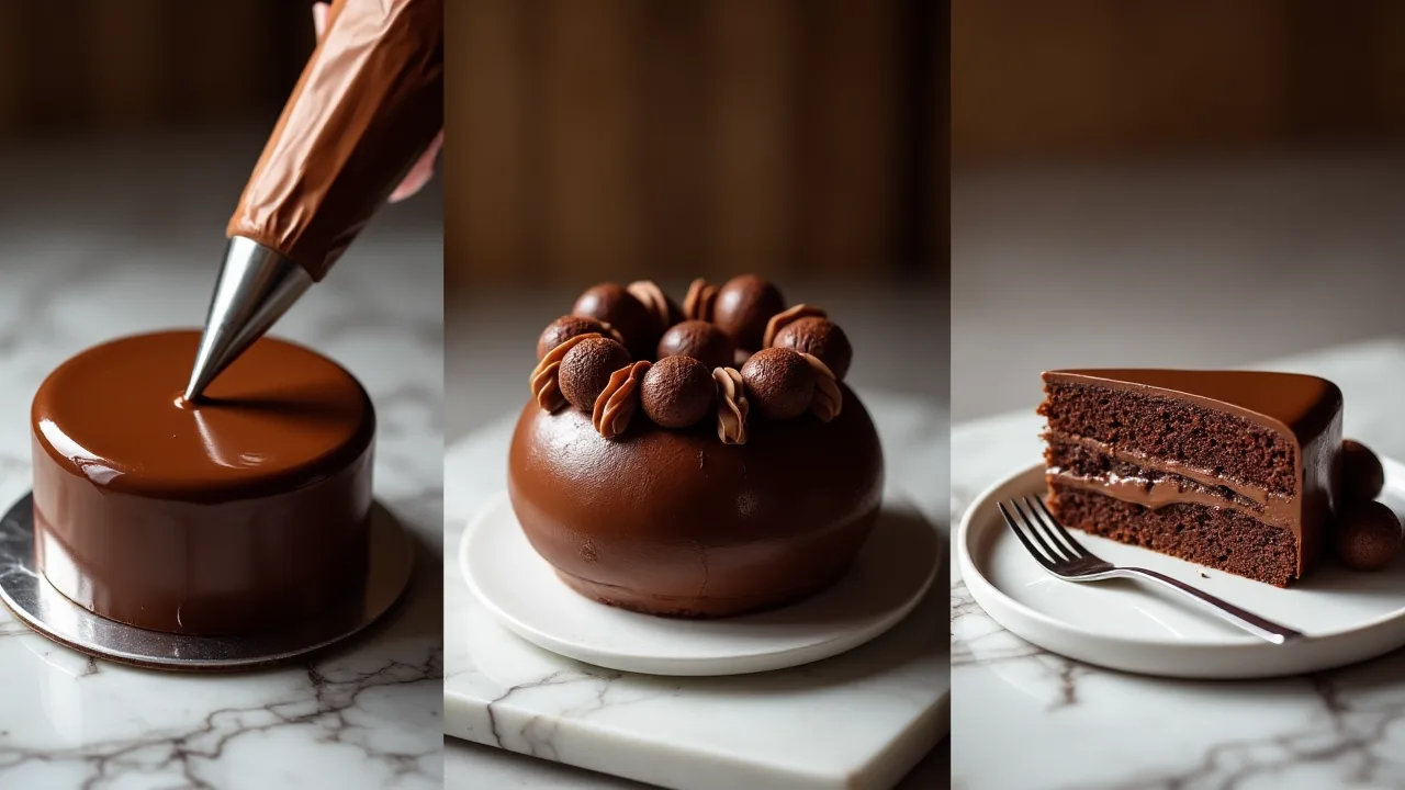 Assembling and Serving the Cake