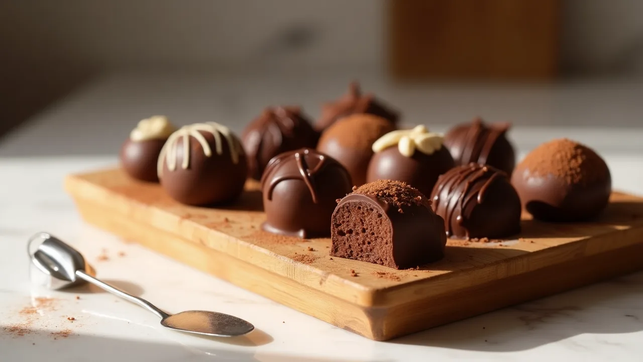 Finished Bonbons Ready to Serve