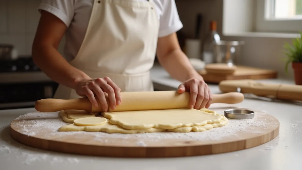 Rolling and Cutting the Dough