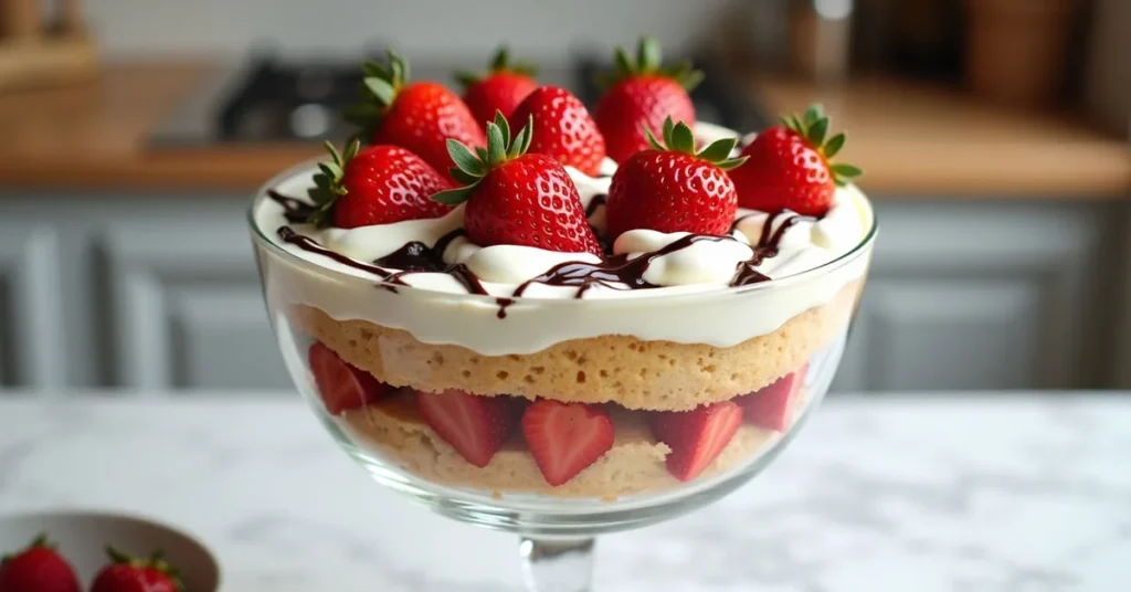 Strawberry trifle recipe