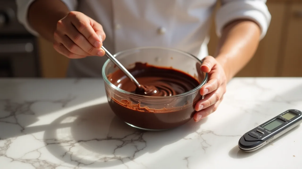 Tempering the Chocolate