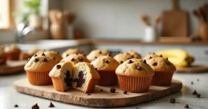 Banana chocolate chip muffin recipe