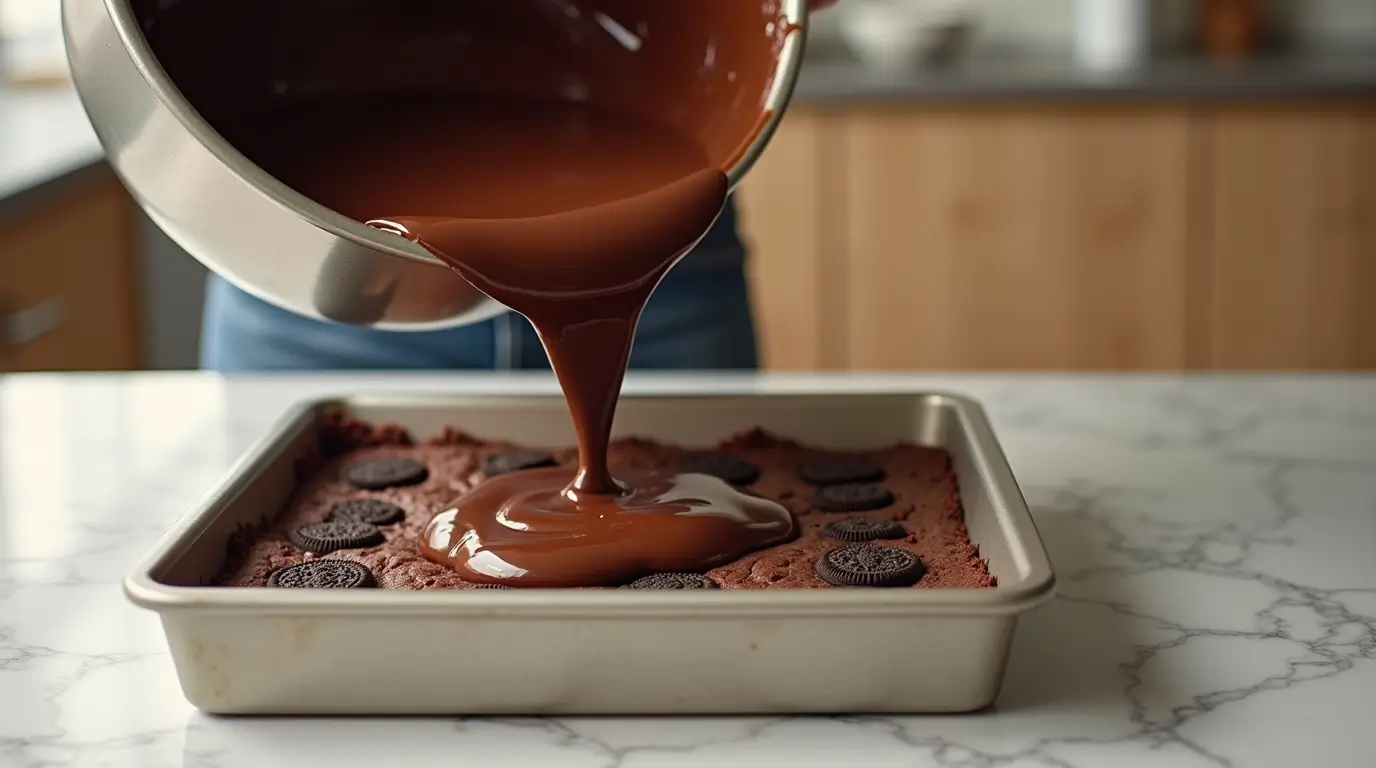 Brownie Batter Layer