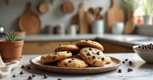 Double chocolate chip cookies