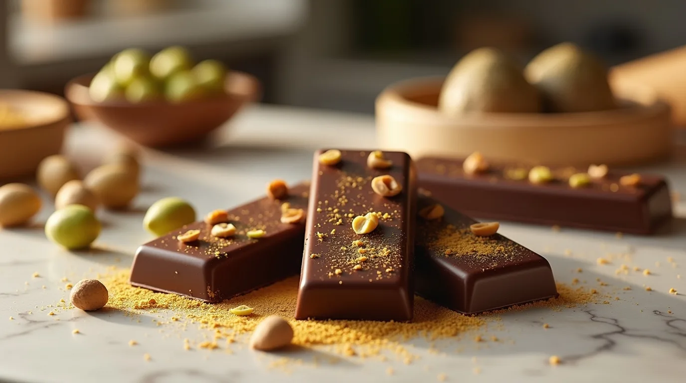 Finished Chocolate Bars