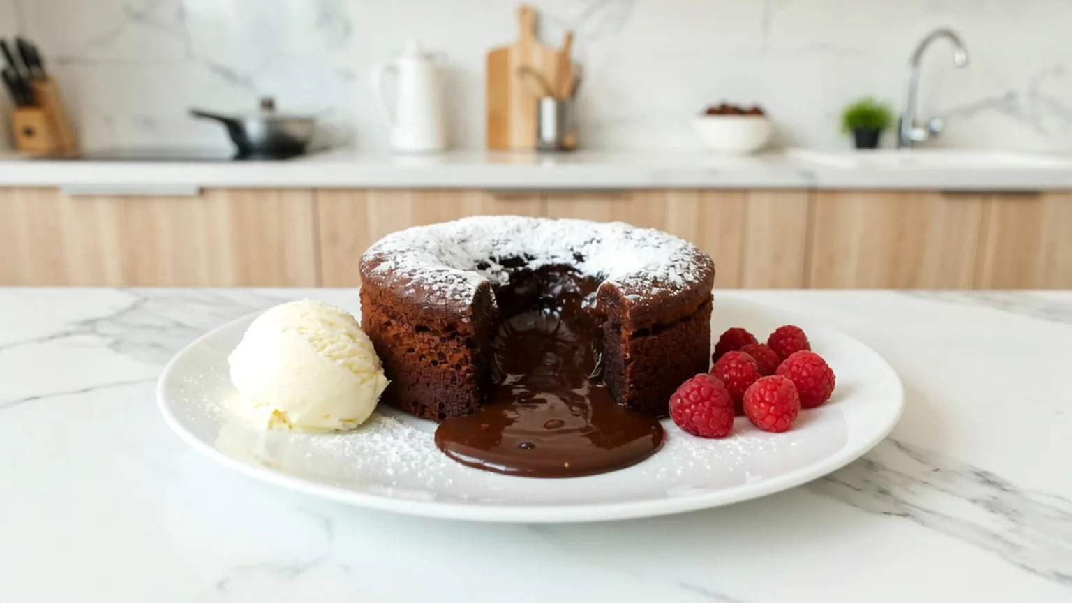 Lava Cake Recipe Serve