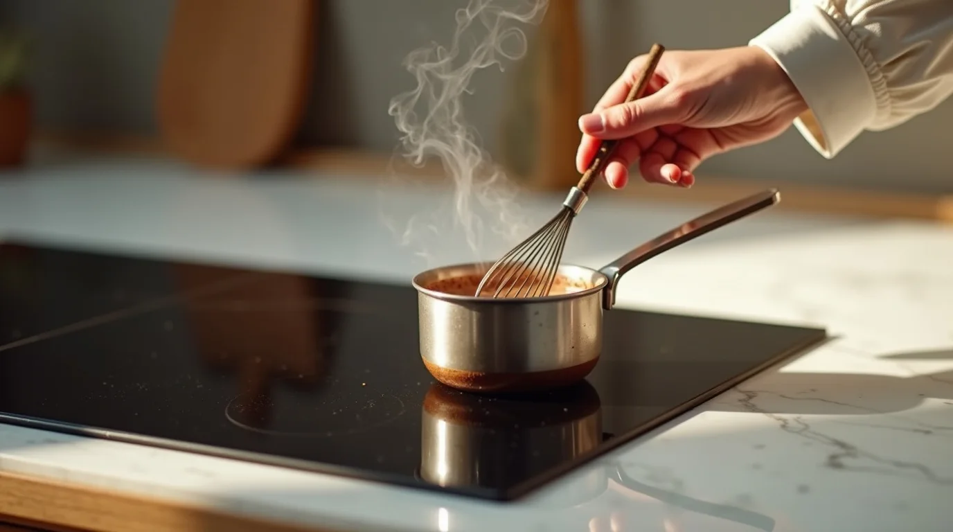 Heating and Whisking Milk