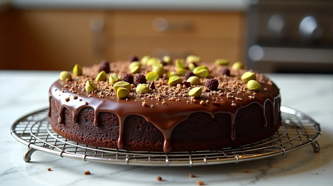 Finished Cake Decorated