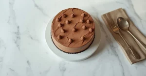 Chocolate mousse cake