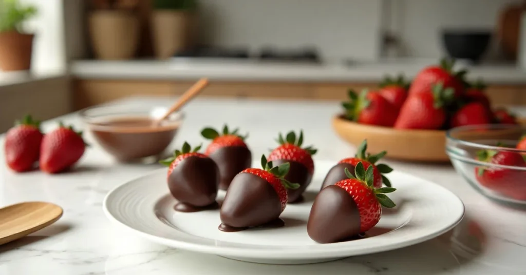 Dubai Chocolate Strawberries