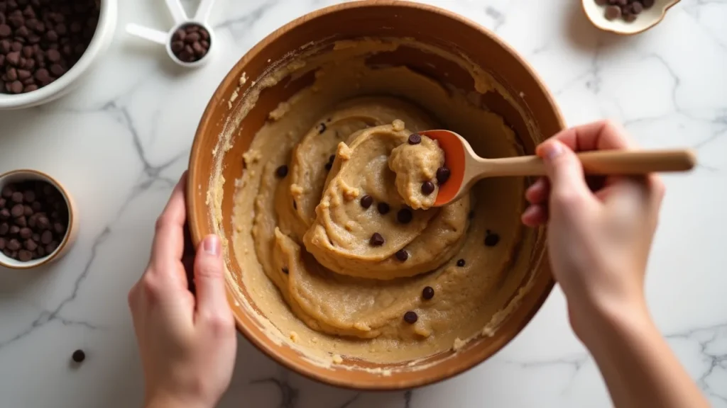 Mixing Dough