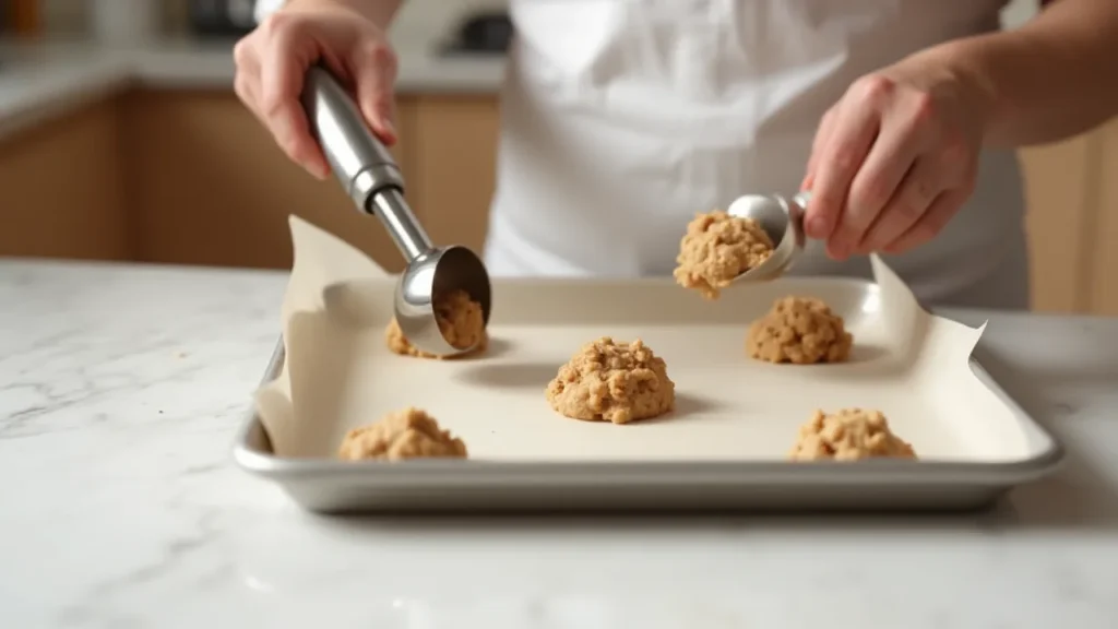 Scooping Dough