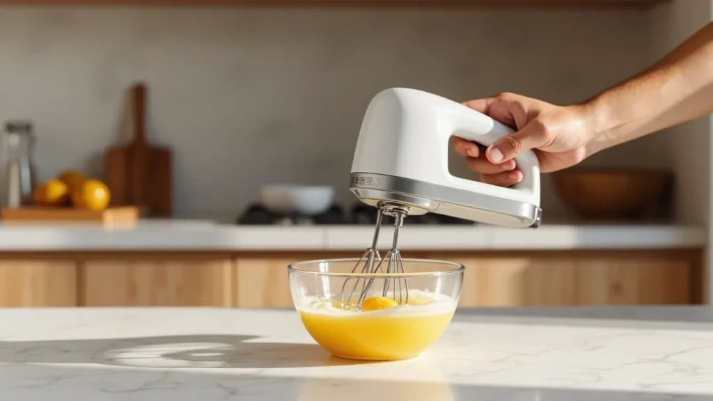 Whipping Eggs and Sugar