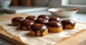 Chocolate rice cakes