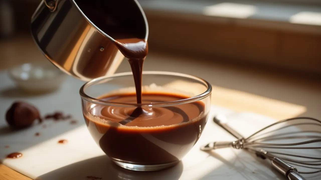Making the Ganache