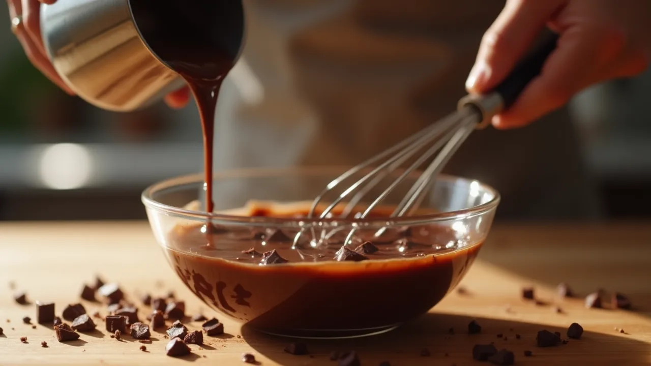 Making the Ganache