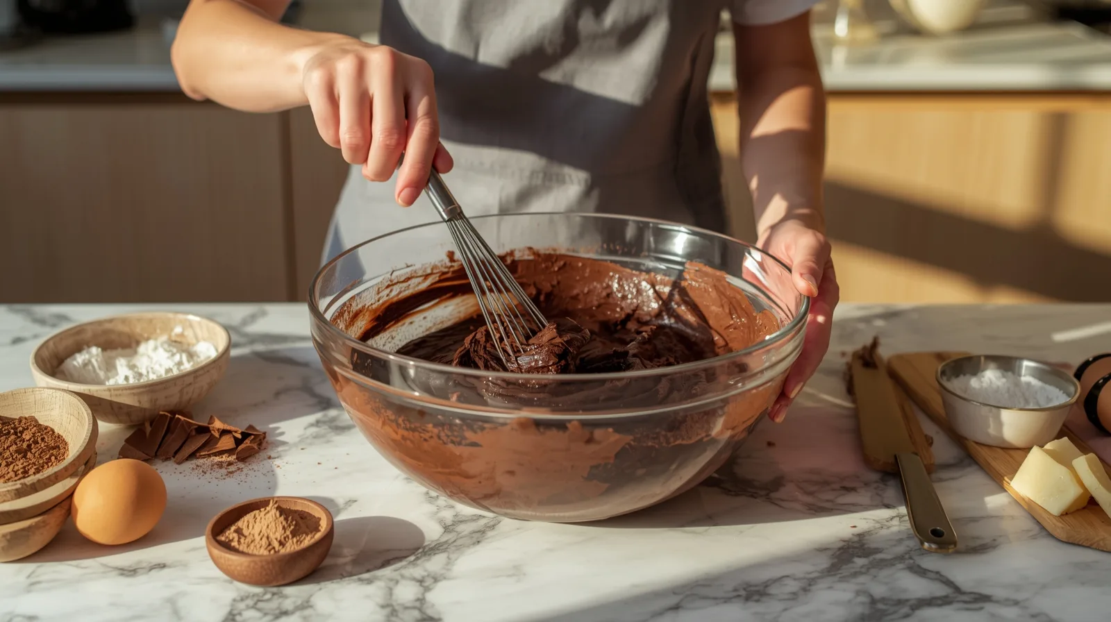 Preparing the Batter