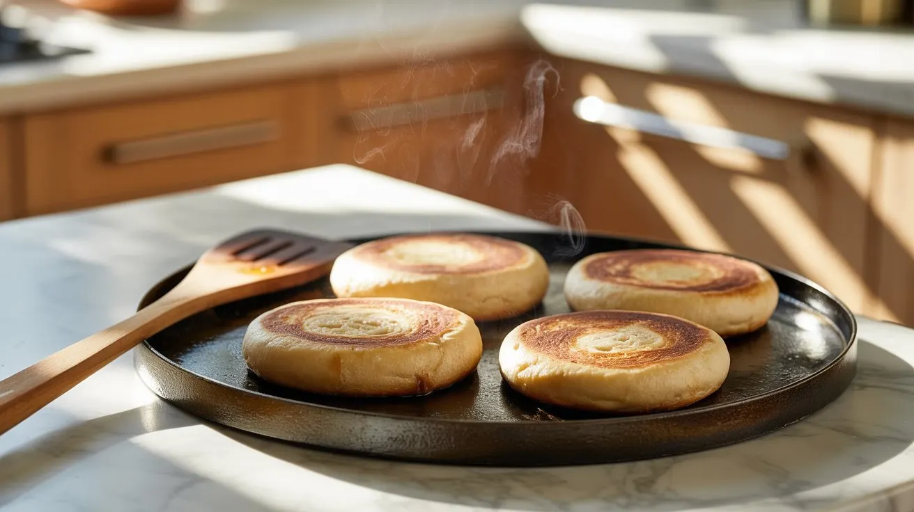 Cooking on Griddle