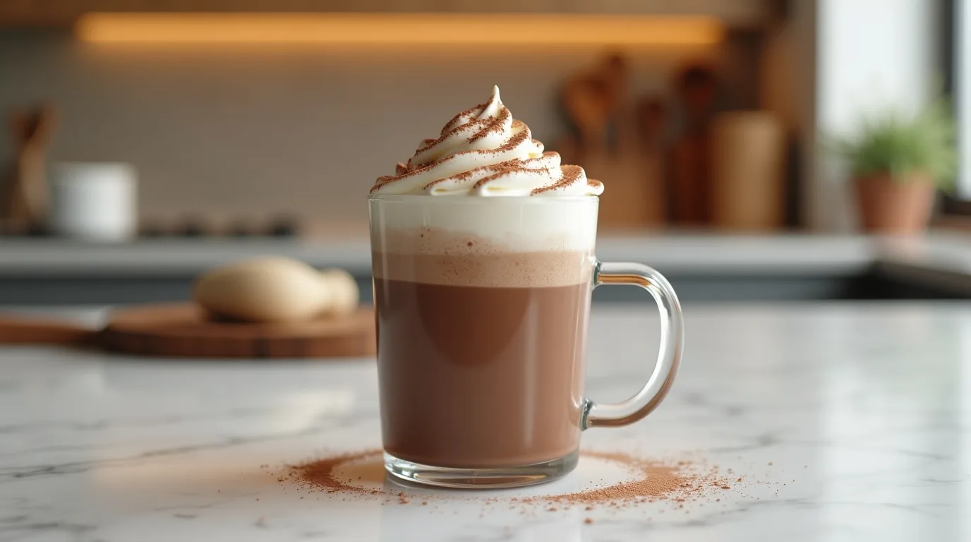 Does hot chocolate have caffeine serve