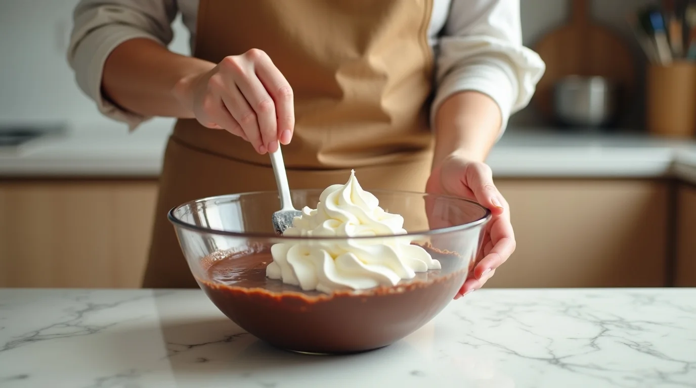 Folding Whipped Cream