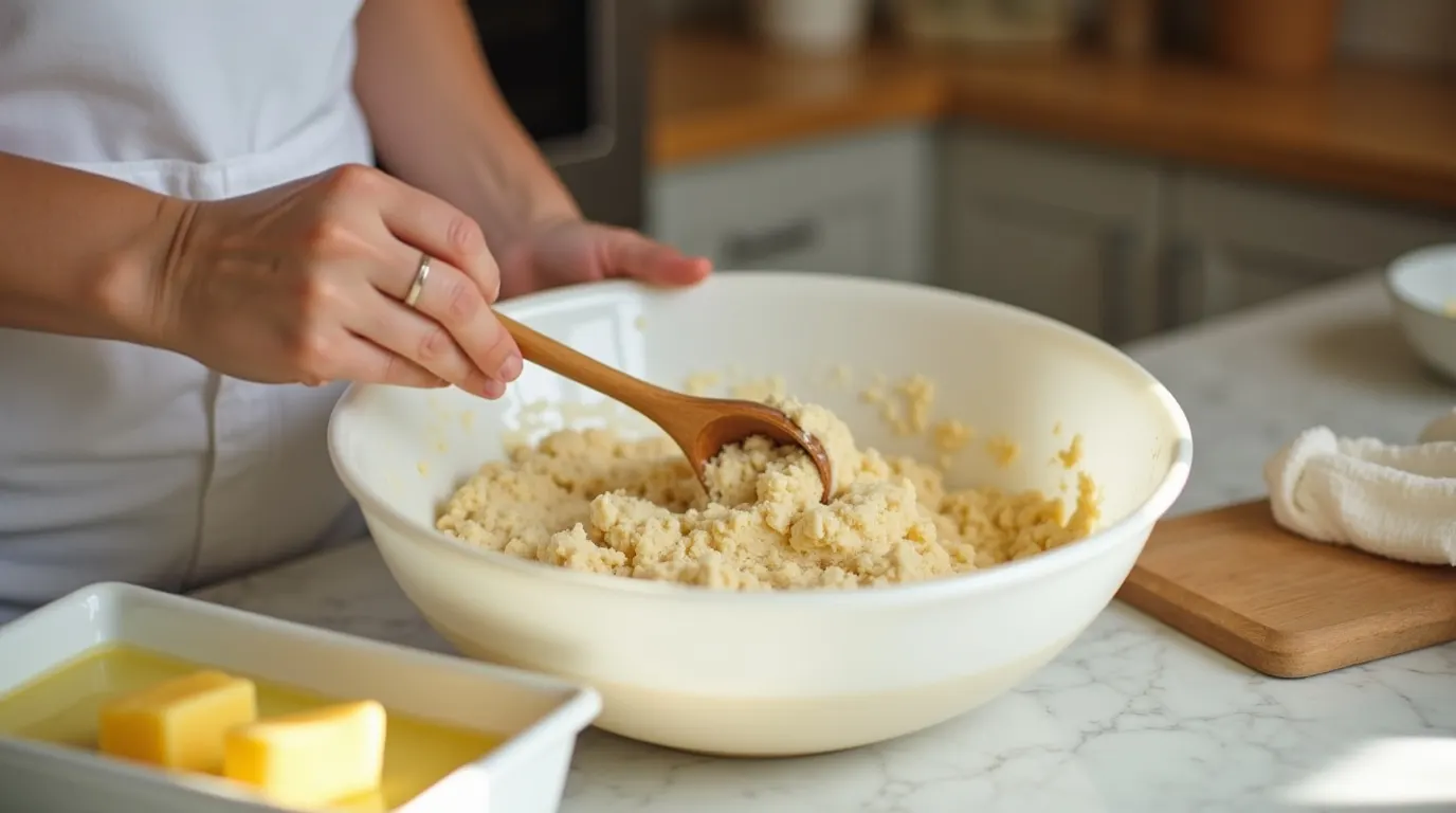 Mixing the Dough