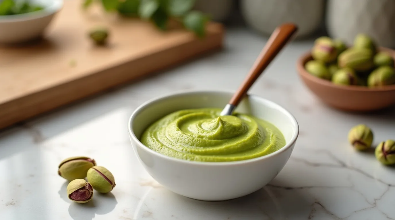 Preparing Pistachio Filling