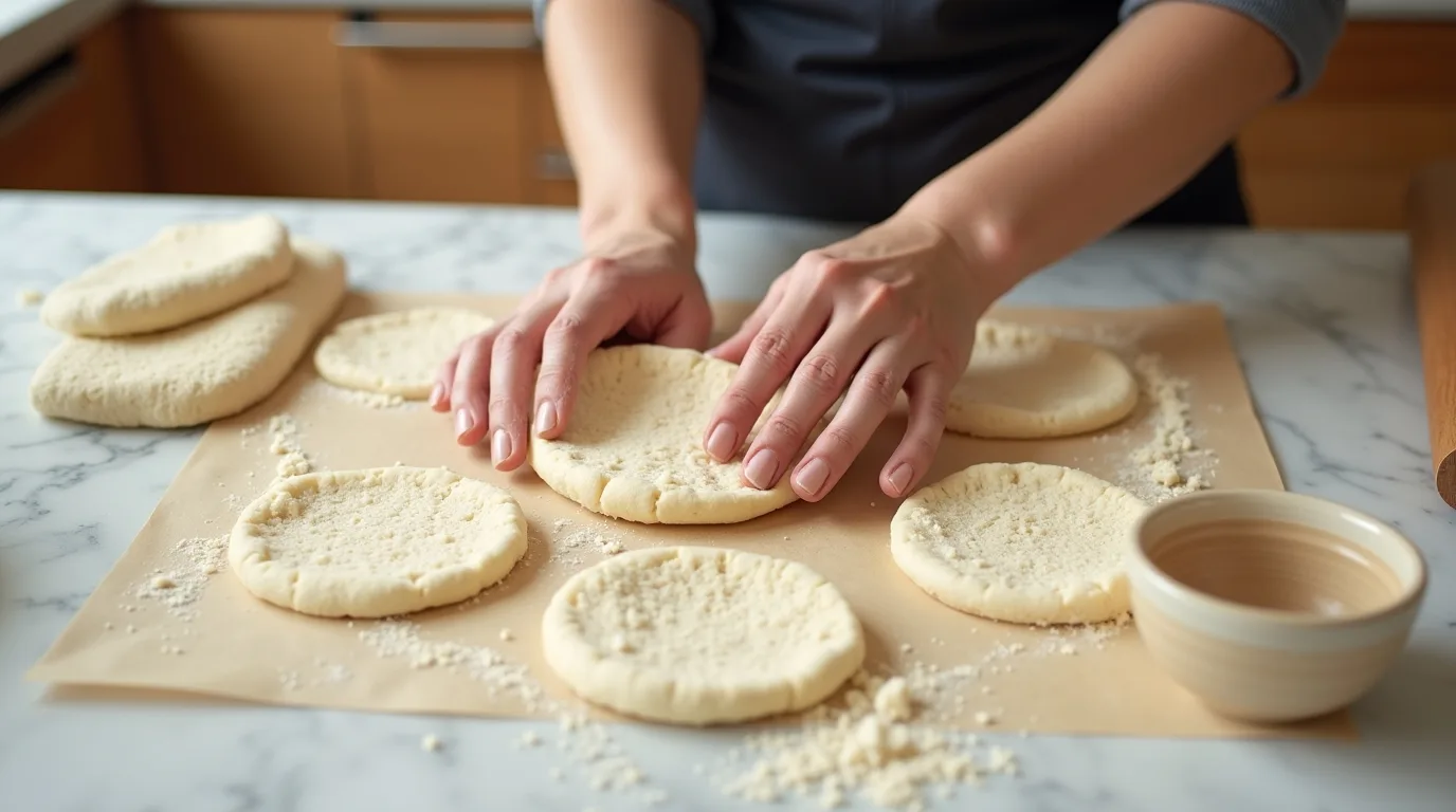 Shaping the Muffins
