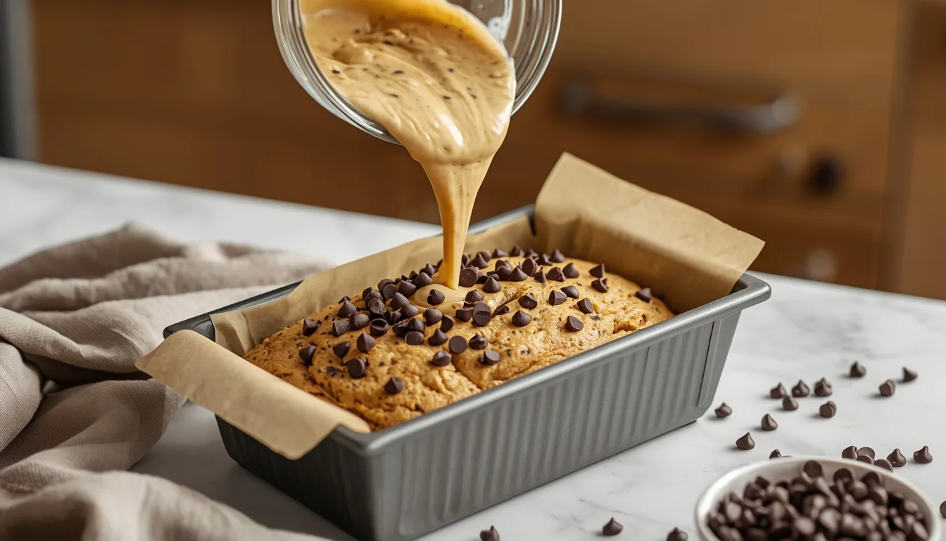 Batter in Loaf Pan